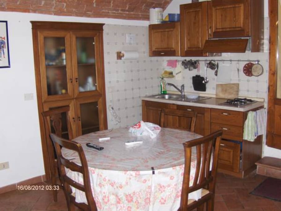 cucina ad disposizione degli ospiti