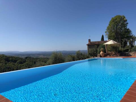 Cipressini 1 - Swimming pool and stunning view