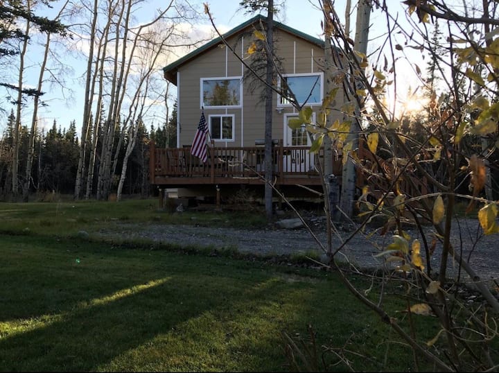 Beautiful cabin near Denali national Park. Houses for Rent in Healy