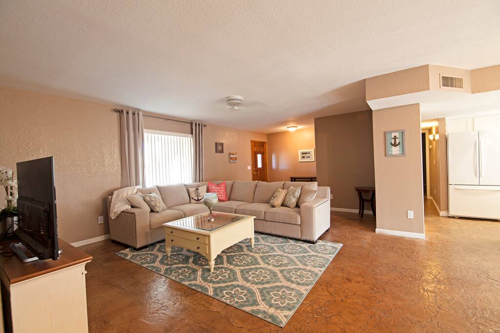 Open living room