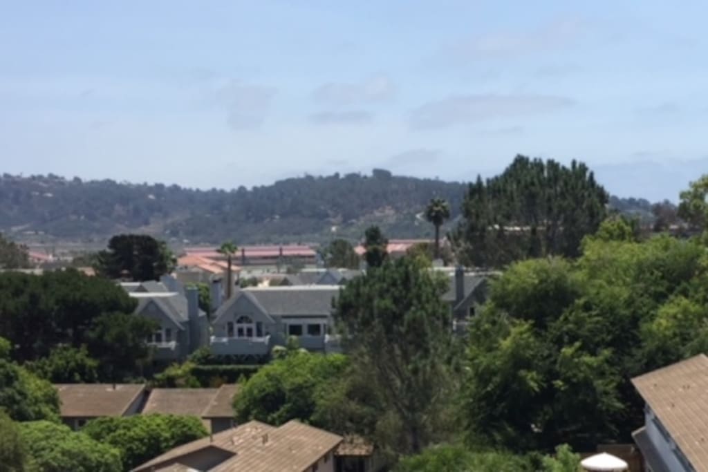 View of the Del Mar Race Track. In walking distance.