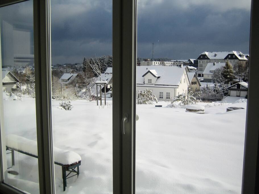 apartment view over town