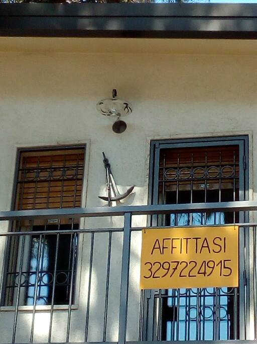 Balcone dell'appartamento