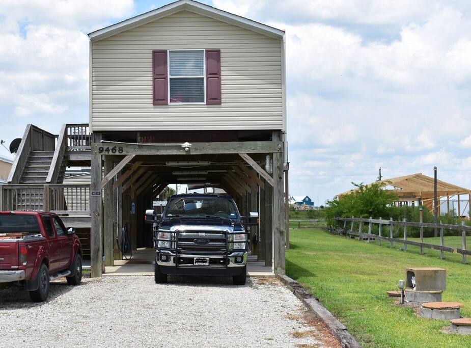 Front of camp