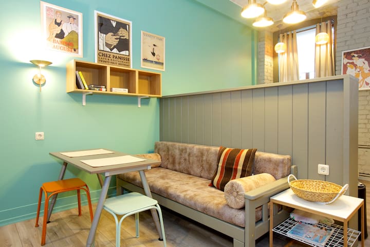 Design Studio in the city center. Mogol Apartments