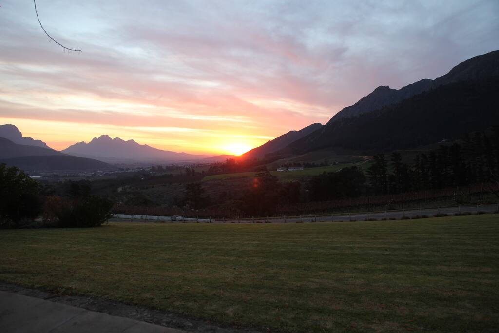 Sun Set from your Bedroom Window