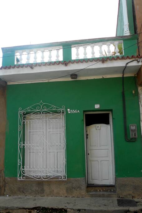 frente de la casa