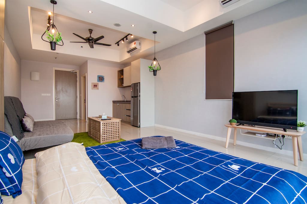 A cozy and bright space that makes you feel like home