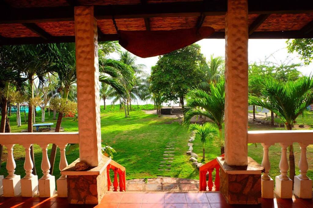 View from the front porch
