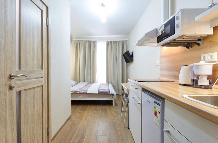 Comfortable quiet apartment in the city center.