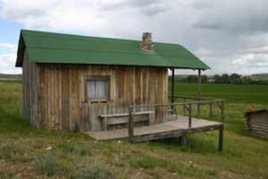 Porch Access to Little Mosier Cabin