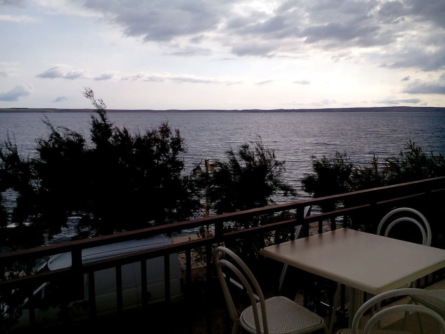 pogled sa balkona