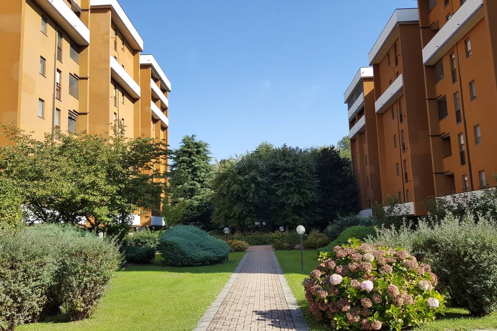 Giardino condominiale
