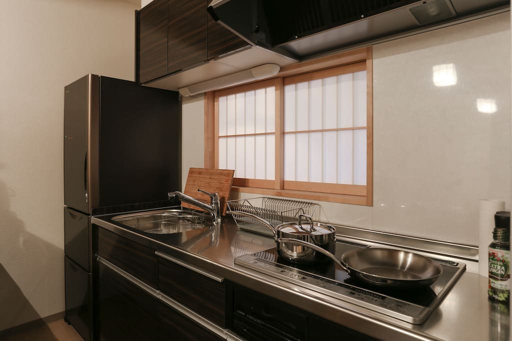 Fully equipped kitchen