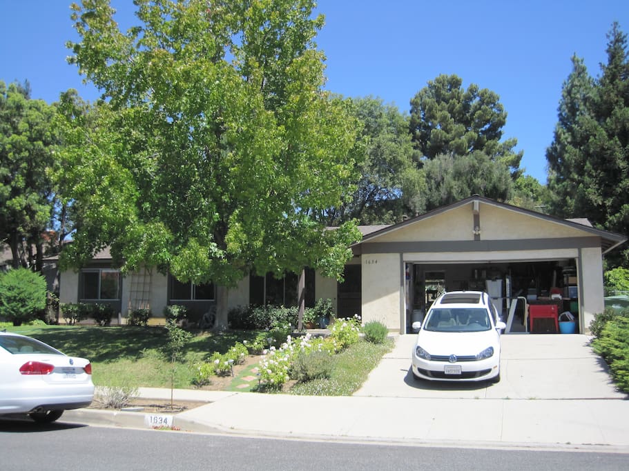 Front of the house, from across the street