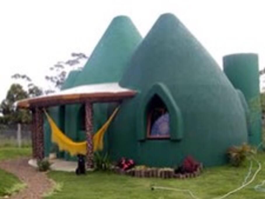 CASA ECOLÓGICA Domos - Praia do Rosa/SC Brasil - Praia do Rosa, Imbituba의 주택에서 살아보기, Santa Catarina, 브라질