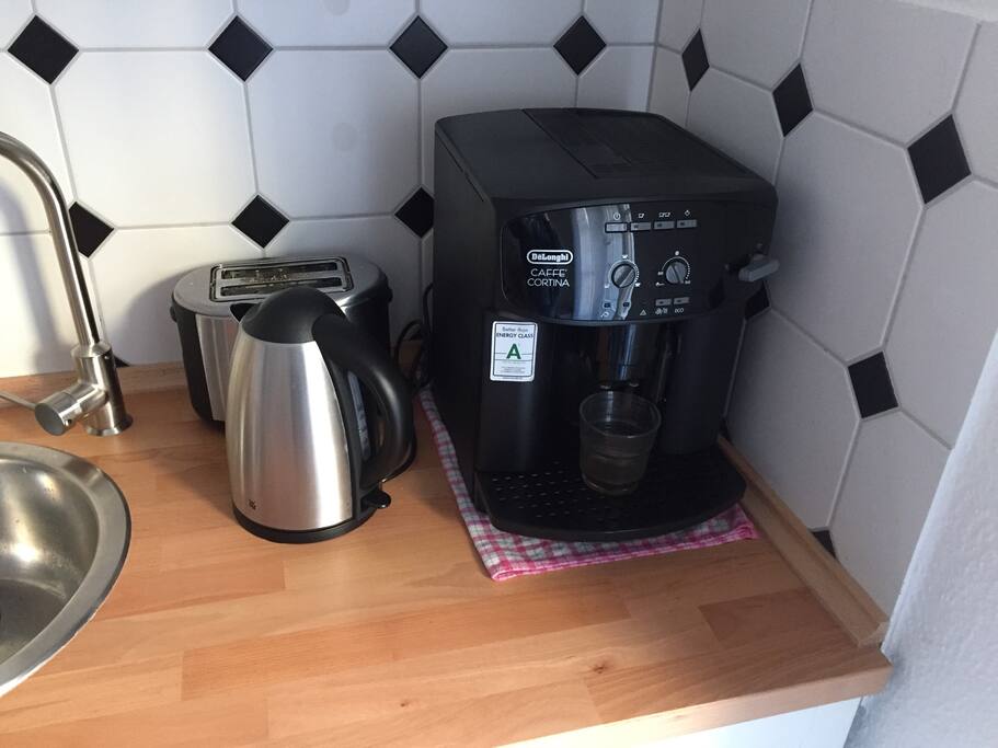 Kaffeevollautomat zum mitbenutzen