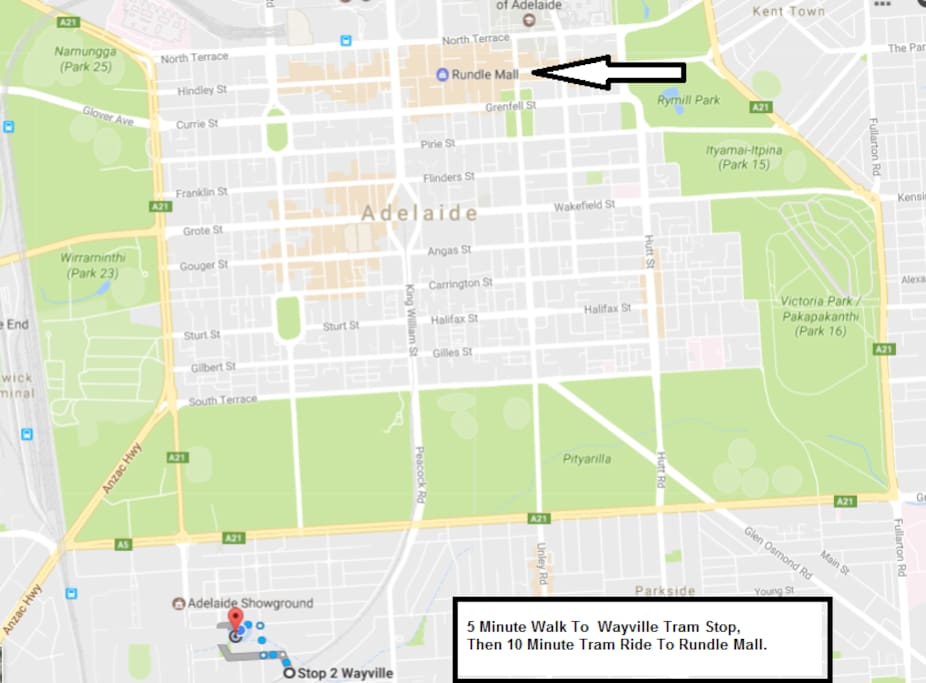 A quiet, tree lined setting just minutes by tram to Adelaide's CBD.