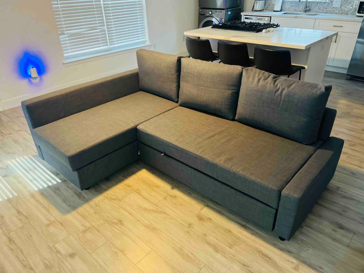 Sofá que se puede convertir en cama tamaño queen