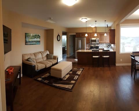 Top Airbnb: Bright Basement Suite at The Lakes in Lake Country in Lake Country