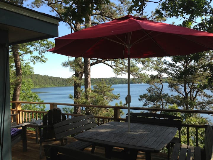 Waterfront * View * Private Beach * on Gull Pond Cottages for Rent in