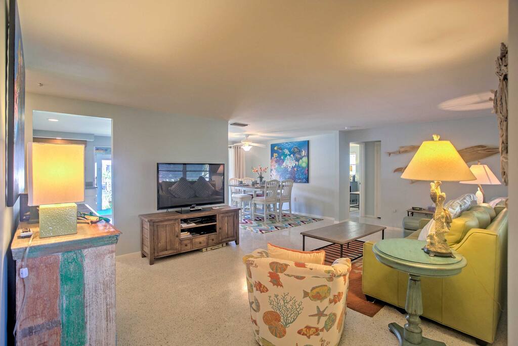 New furnishings and tropical decor will surely put you in an island state of mind!