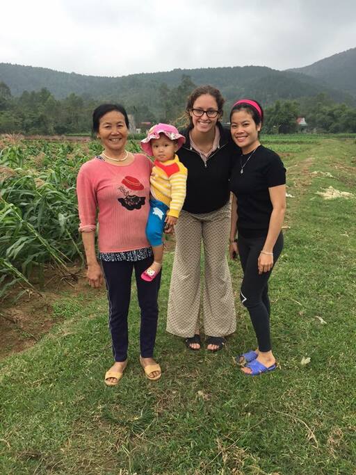 Family visiting