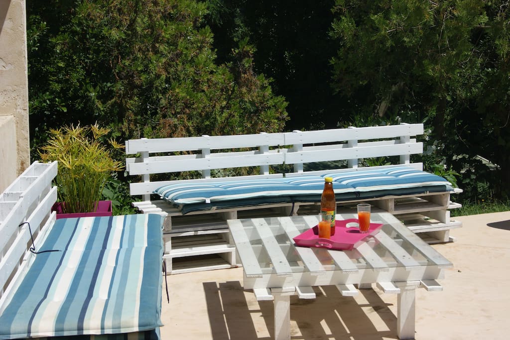 Plage de piscine