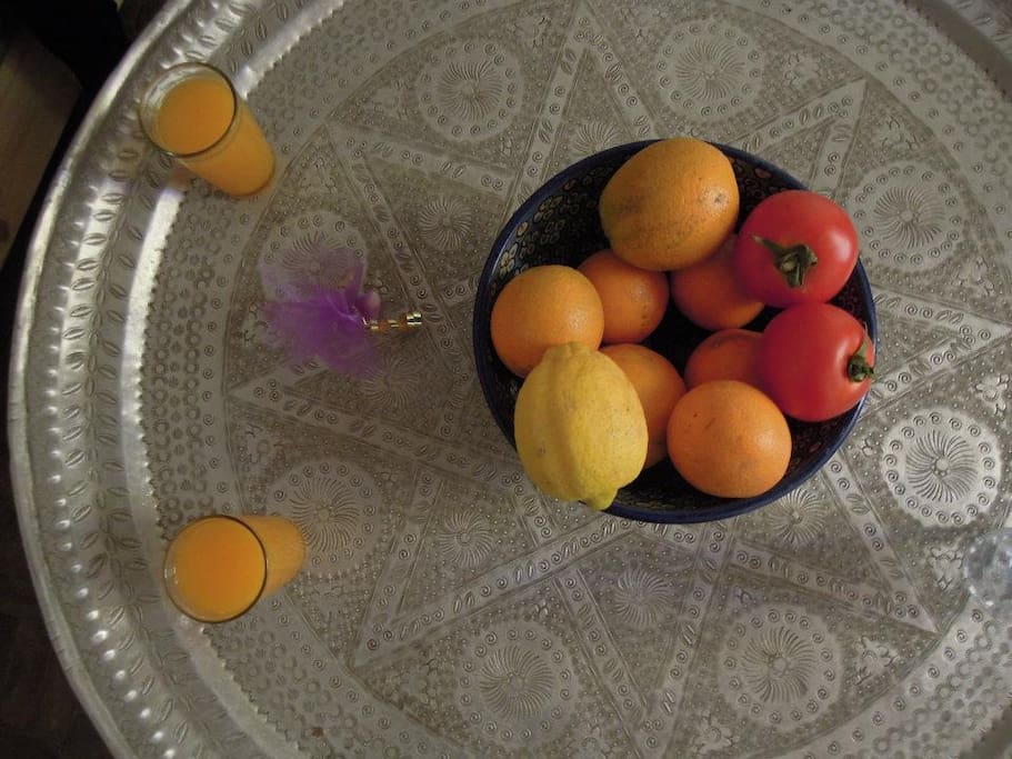 A light refreshment fresh from the local markets