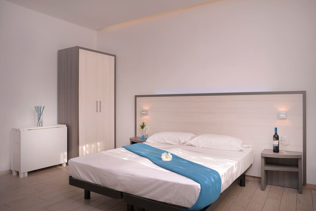 Camera con letto matrimoniale o 2 singoli