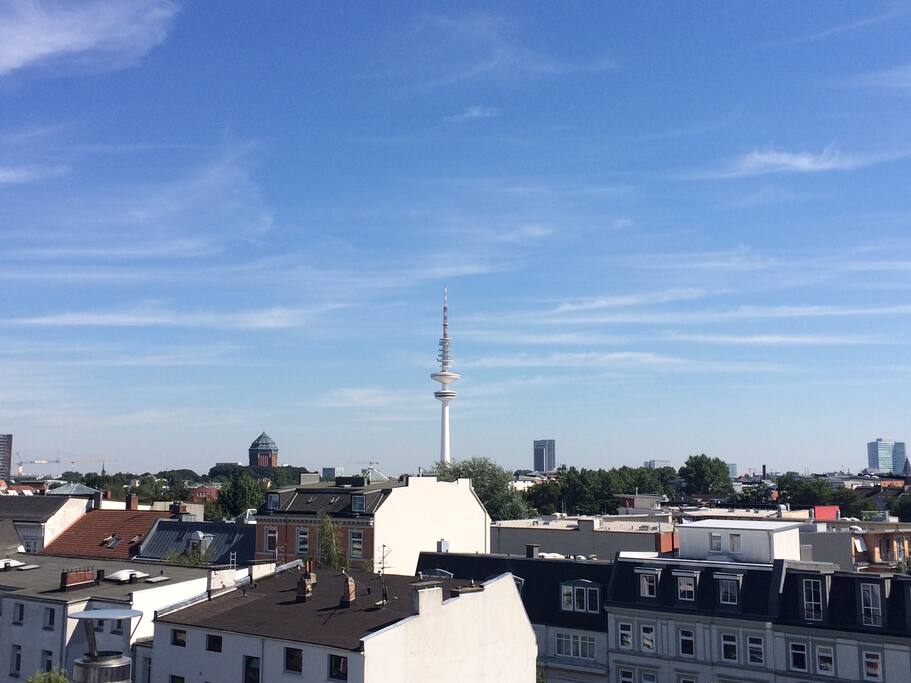 wonderful view of hamburgs city a