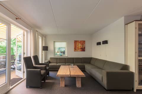Popular Airbnb listing: Veluwe 146 #12+2 person luxury bungalow #forest in Lunteren