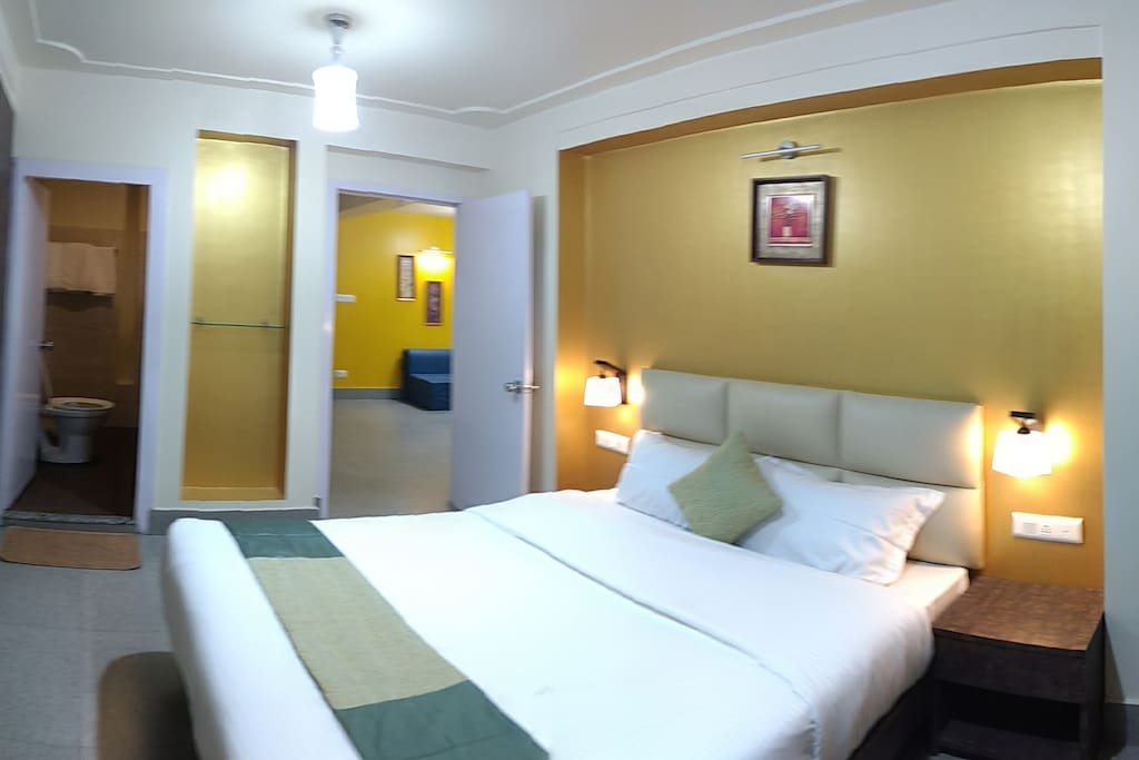 Bedroom 1 with attached washroom & Verandah