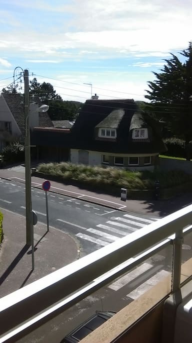 vue du balcon