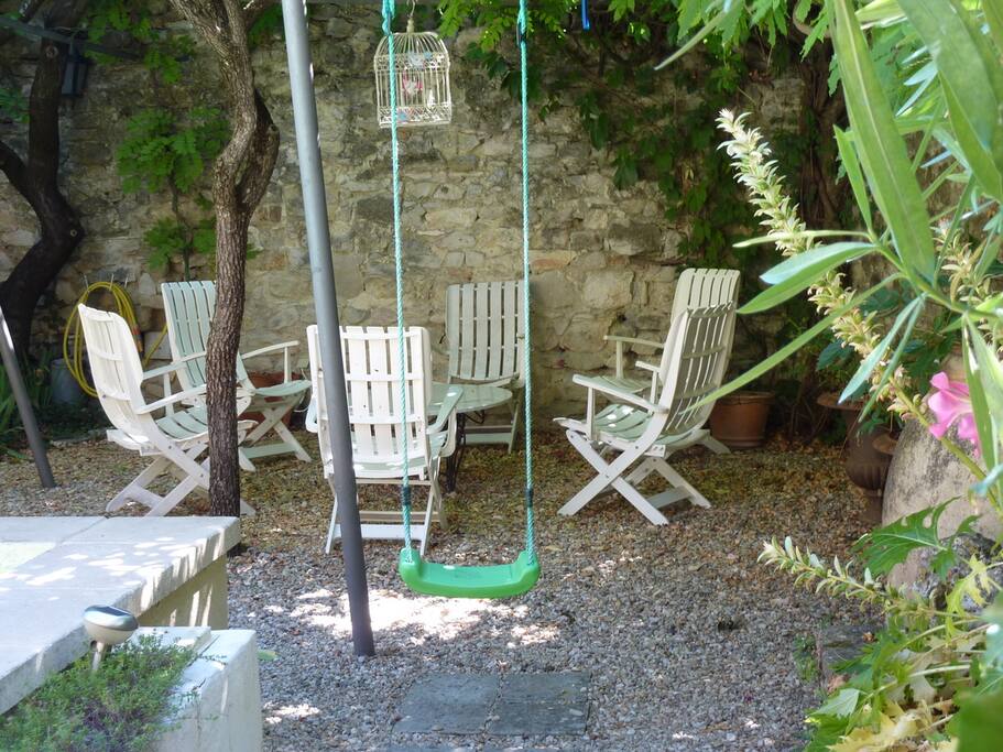 Shaded pergola