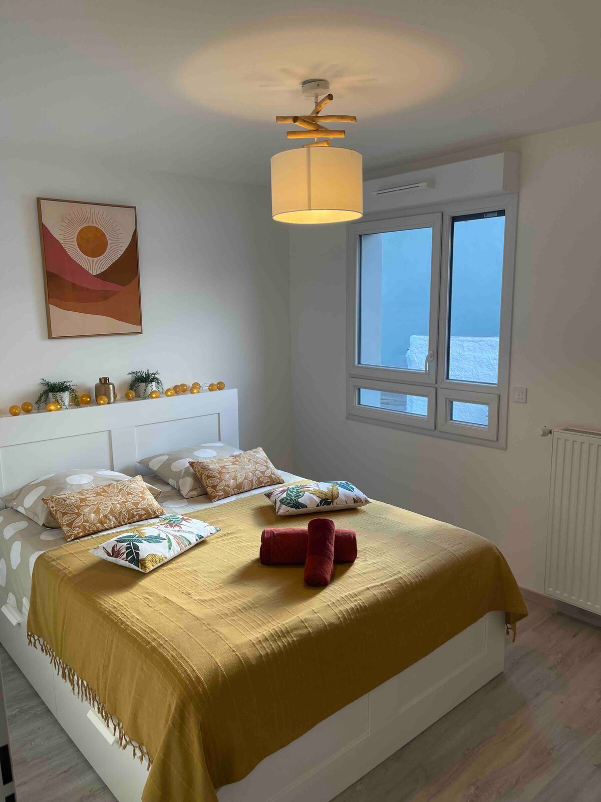 Spálňa 2 s manželskou posteľou Queen