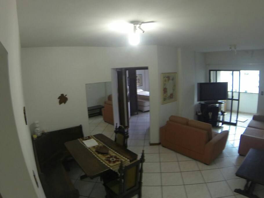 Sala de estar e jantar