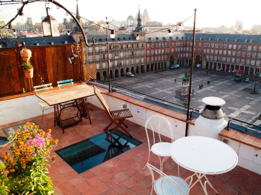 PENTH. PLAZA MAYOR ROOFTOP TERRACE Apartments for Rent in Madrid