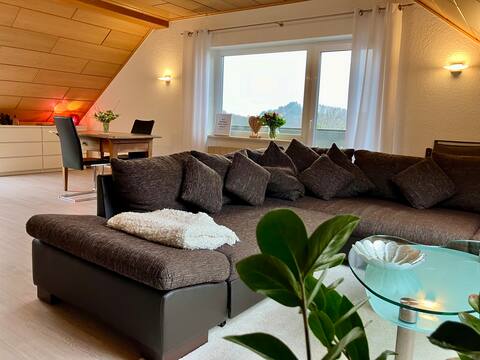 Apartment Sichtglueck with a beautiful view