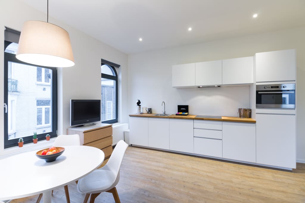 Fully equipped kitchen