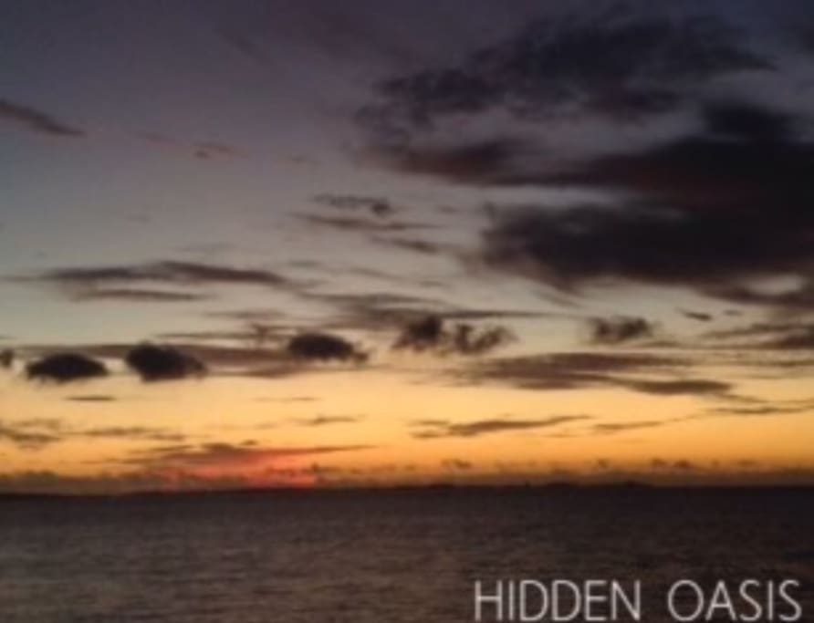 Beautiful Bermuda night sky view