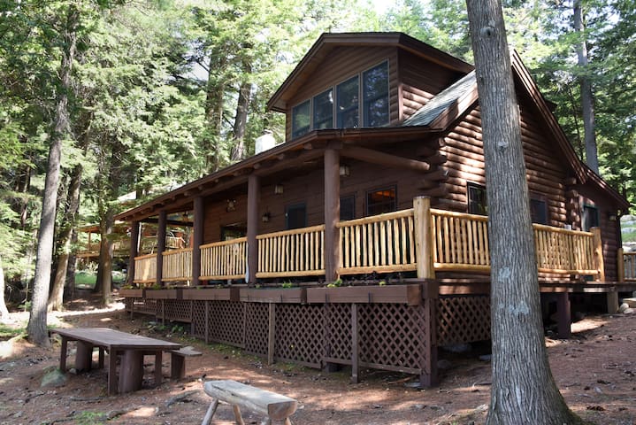 The Cabin On Gull Bay Upper Saranac Lake Ny Cabins For Rent In