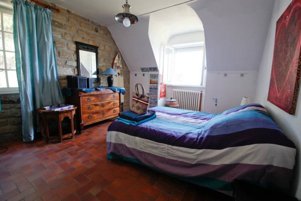 Chambre double privée.