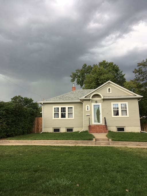 Front of house.