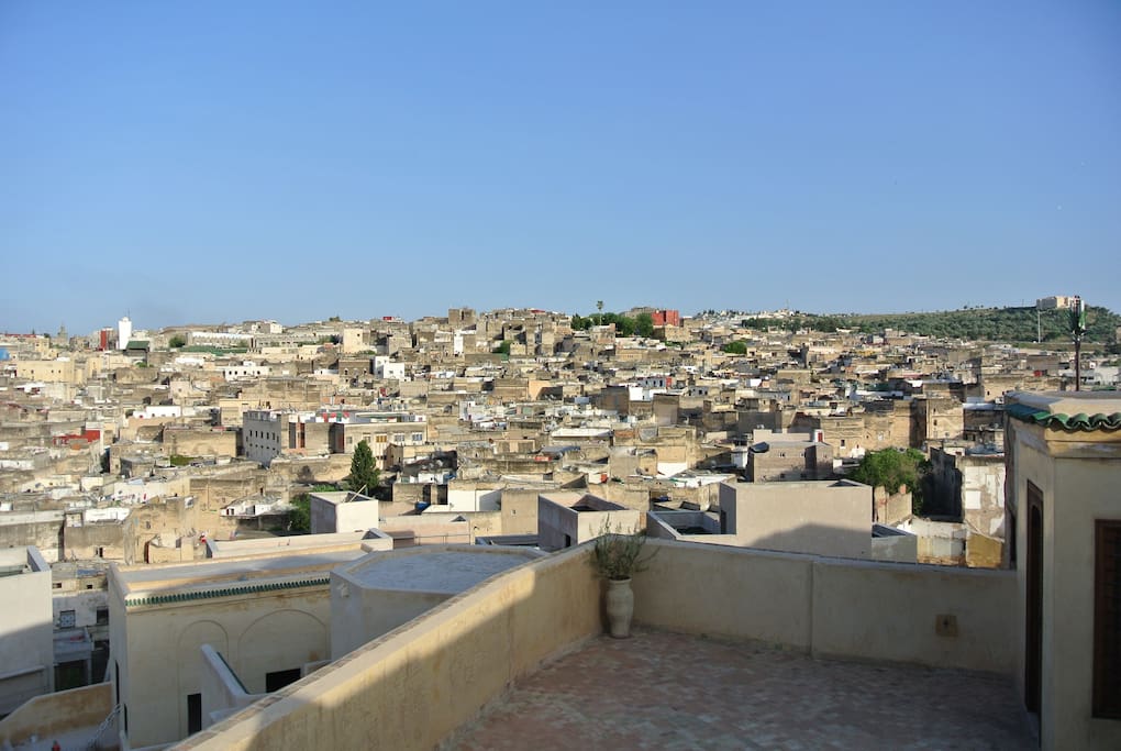 La médina vue de la terrasse