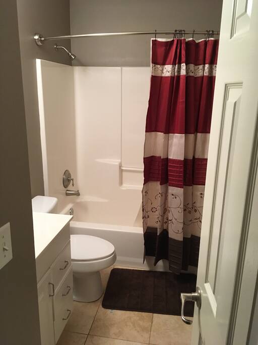 Guest bathroom for Paris room