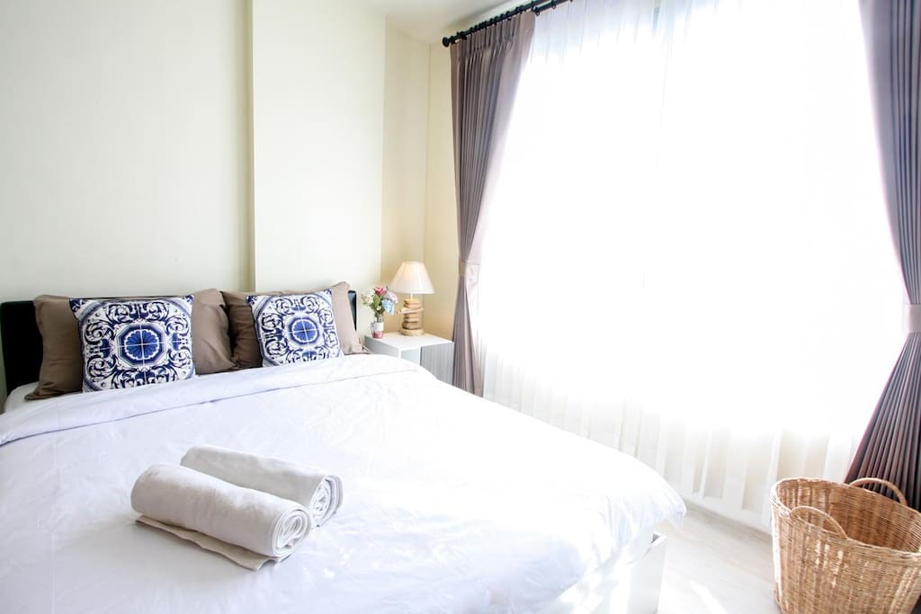 Bedroom during day