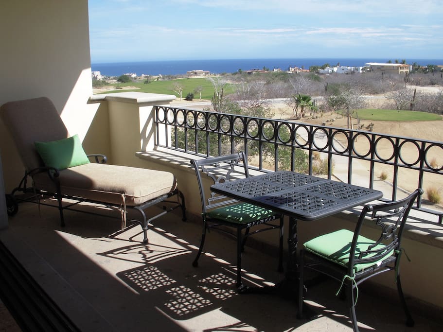Terrace with a view of the Sea of Cortes