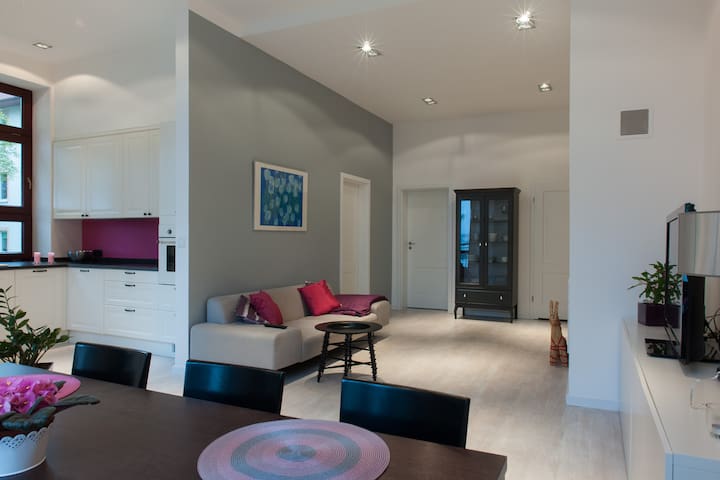 Luxury apartment facing the harbor