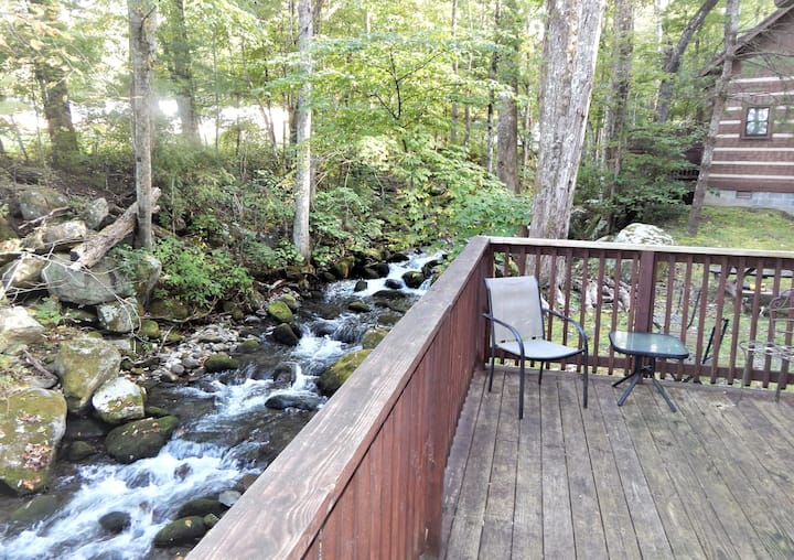 Cozy Creek Cabin Near Downtown Gatlinburg Cabins for Rent in Cosby